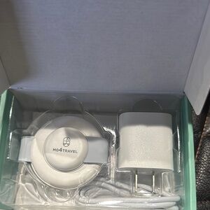 MO4TRAVEL White Charger Set